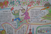国庆节手抄报：一刻也不能分割