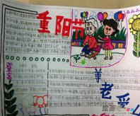 重阳节手抄报：送给客户的重阳节祝福语
