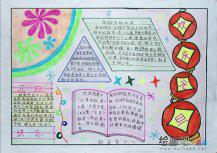 元旦手抄报：元旦遐想