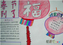 春节手抄报：春节