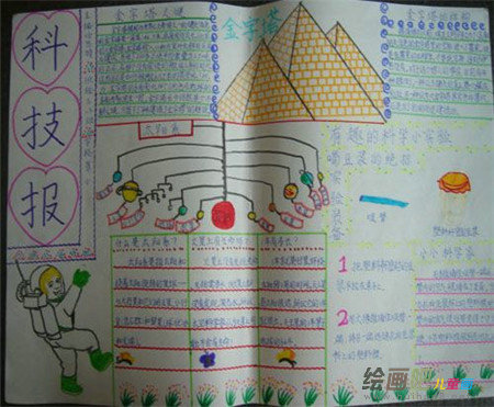 科技手抄报：海洋里的科学