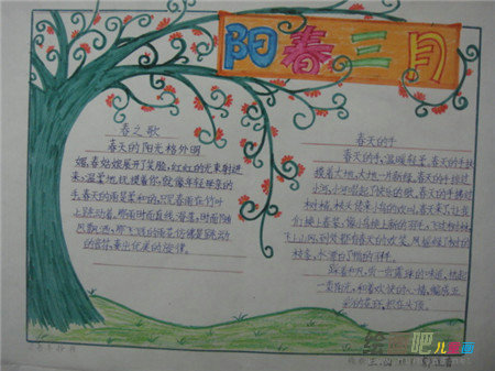 读书手抄报