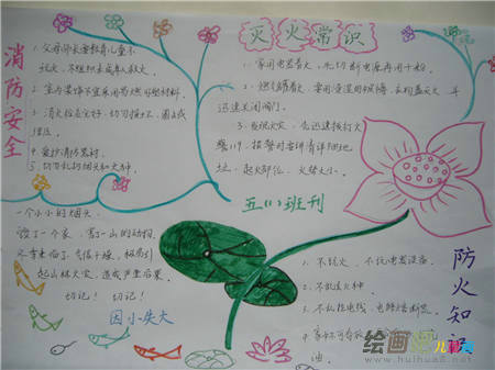 消防安全手抄报