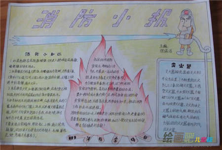 消防安全手抄报