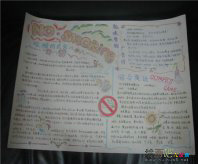 世界无烟日手抄报：将戒烟进行到底 小学生手抄