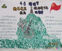 清明节手抄报：清明节融