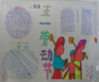 五一劳动节手抄报：五一