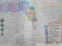 母亲节手抄报：感悟母亲