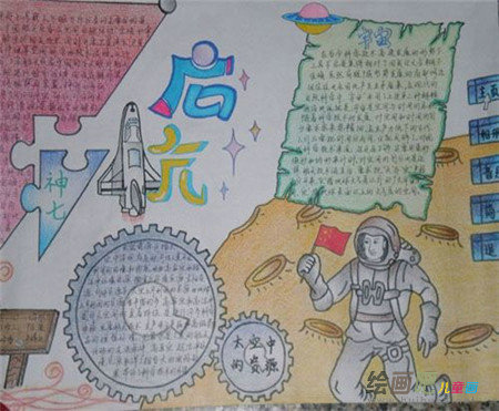 科技手抄报：科技展