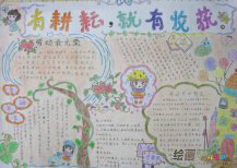 端午节手抄报：端午节来到