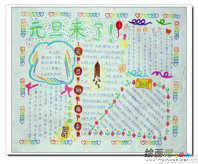 元旦手抄报：精选英文元旦贺卡祝福语
