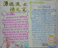 元宵节手抄报：元宵节真是热闹
