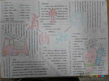 消防安全手抄报：逃生方法