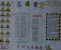 交通安全手抄报：交通安全数据