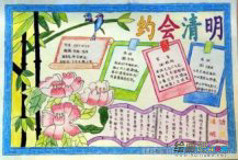 清明节手抄报：民国时期的清明节