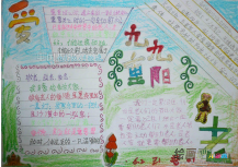 重阳节手抄报：重阳节有什么习俗