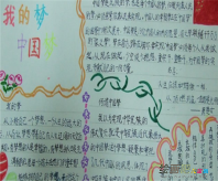 我的中国梦手抄报：我的文学梦