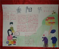 重阳节手抄报：岁岁重阳