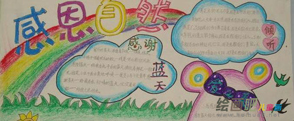 感恩节手抄报：学会感恩