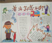 消防安全手抄报：火灾防范于未然