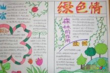 植树节手抄报：植树节发言稿