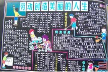 五一劳动节黑板报：劳动的力量