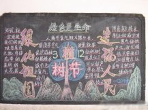 植树节黑板报：新加坡绿化特色
