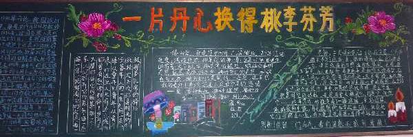教师节黑板报：尊师故事之孔夫子的误会