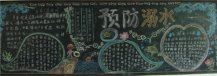 防溺水黑板报：生命是美好的