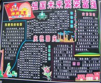 国庆节黑板报：新中国成立的纪念日