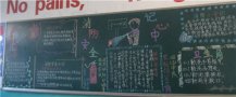 消防安全黑板报：山林大火