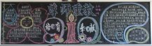 尊师重教黑板报：教师队伍