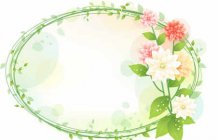 黑板报花边：花圈
