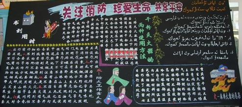 消防安全黑板报内容：消防安全管理制度