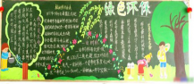 植树节黑板报：拯救树木