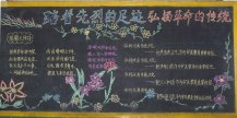 清明节黑板报：传统节日——清明节