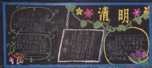 清明节黑板报：清明食俗——清明果