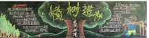 植树节黑板报：大诗人白居易与绿化