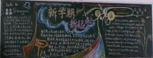 新学期黑板报：一分耕耘一分收获