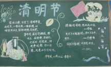 清明节黑板报：又逢清明