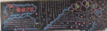 五一劳动节黑板报：劳动最光荣