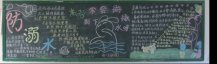 防溺水黑板报：一次溺水