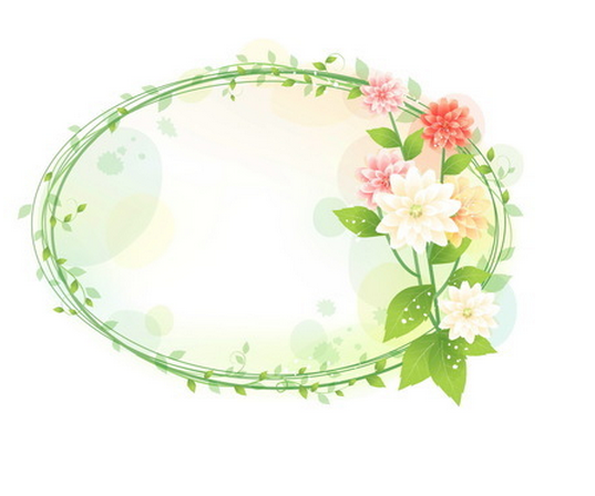 黑板报花边：桂花花边