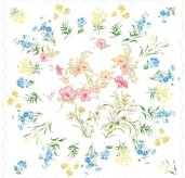 黑板报花边：桔梗花花边
