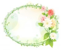 黑板报花边：尾花