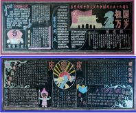 国庆节黑板报：国庆假期旅游