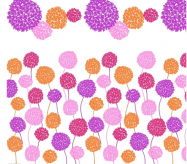 黑板报花边：蒲公英花边