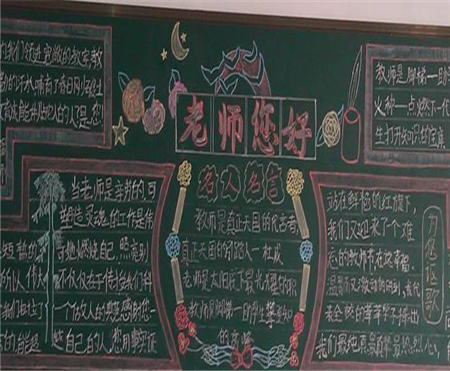 教师节黑板报：2016教师节祝福语大全
