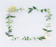 黑板报花边：花环