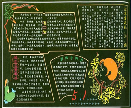 五一劳动节黑板报：五一祝福语大全 劳动节祝福语